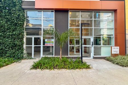 Studio para alugar com 25m², 1 quarto e sem vaga Studio para alugar com 25m², 1 quarto e sem vagaFachada