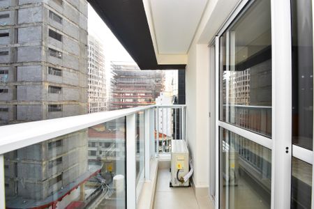 Varanda do Studio de kitnet/studio para alugar com 1 quarto, 25m² em Pinheiros, São Paulo