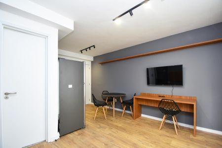 Studio para alugar com 25m², 1 quarto e sem vaga Studio para alugar com 25m², 1 quarto e sem vagaquarto