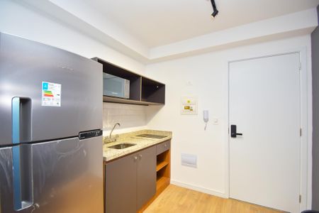 Studio para alugar com 25m², 1 quarto e sem vaga Studio para alugar com 25m², 1 quarto e sem vagaCozinha