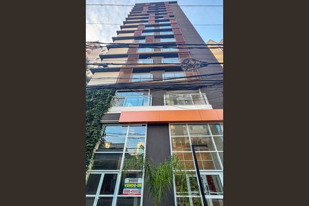 Studio para alugar com 25m², 1 quarto e sem vaga Studio para alugar com 25m², 1 quarto e sem vagaFachada