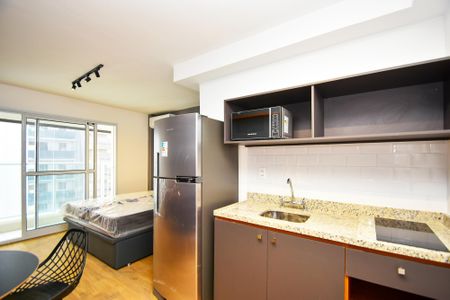 Studio para alugar com 25m², 1 quarto e sem vaga Studio para alugar com 25m², 1 quarto e sem vagaCozinha