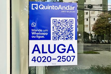 Studio para alugar com 25m², 1 quarto e sem vaga Studio para alugar com 25m², 1 quarto e sem vagaPlaca