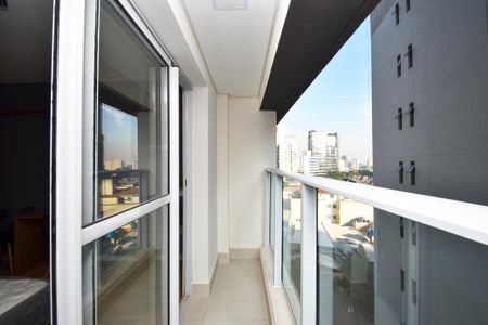 Varanda do Studio de kitnet/studio para alugar com 1 quarto, 25m² em Pinheiros, São Paulo