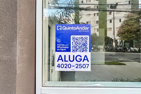 Studio para alugar com 25m², 1 quarto e sem vaga Studio para alugar com 25m², 1 quarto e sem vagaPlaca