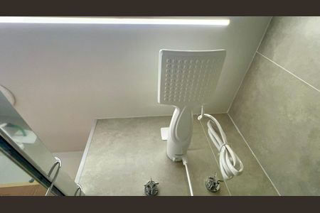 Studio para alugar com 27m², 1 quarto e sem vaga Studio para alugar com 27m², 1 quarto e sem vagaBanheiro da Suíte