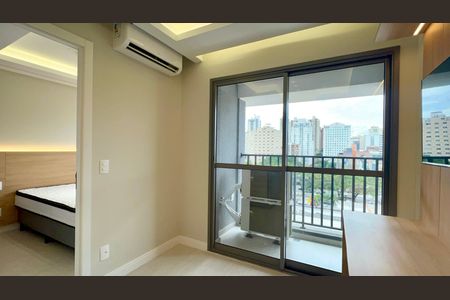 Studio para alugar com 27m², 1 quarto e sem vaga Studio para alugar com 27m², 1 quarto e sem vagaSala