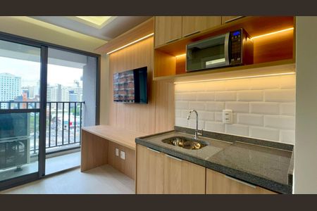 Studio para alugar com 27m², 1 quarto e sem vaga Studio para alugar com 27m², 1 quarto e sem vagaCozinha
