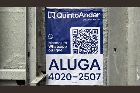 Studio para alugar com 27m², 1 quarto e sem vaga Studio para alugar com 27m², 1 quarto e sem vagaPlaca