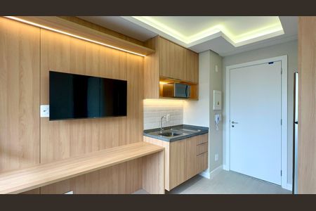 Studio para alugar com 27m², 1 quarto e sem vaga Studio para alugar com 27m², 1 quarto e sem vagaSala