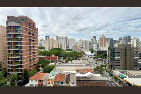 Studio para alugar com 27m², 1 quarto e sem vaga Studio para alugar com 27m², 1 quarto e sem vagaVaranda