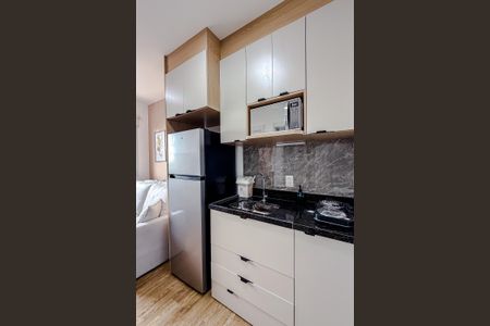 Studio para alugar com 28m², 1 quarto e sem vaga Studio para alugar com 28m², 1 quarto e sem vagaCozinha
