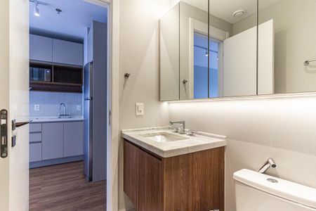 Apartamento para alugar com 36m², 1 quarto e 1 vaga Apartamento para alugar com 36m², 1 quarto e 1 vagaBanheiro