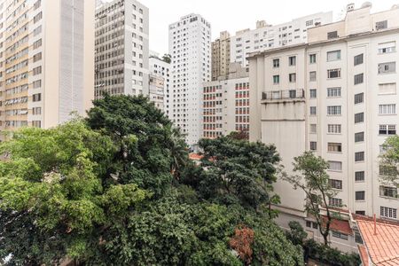 Vista da Sala de apartamento para alugar com 1 quarto, 36m² em Santa Cecilia, São Paulo