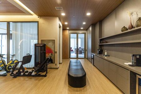 Apartamento para alugar com 36m², 1 quarto e 1 vaga Apartamento para alugar com 36m², 1 quarto e 1 vagaAcademia
