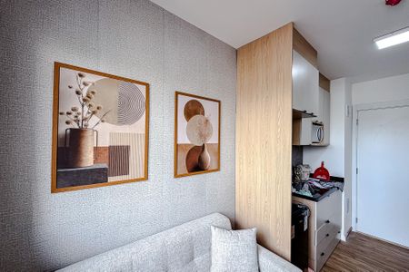 Studio para alugar com 28m², 1 quarto e sem vaga Studio para alugar com 28m², 1 quarto e sem vagaSala
