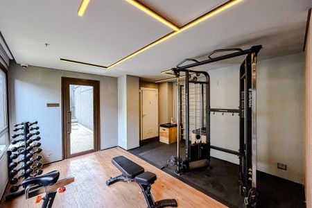 Studio para alugar com 28m², 1 quarto e sem vaga Studio para alugar com 28m², 1 quarto e sem vagaÁrea comum - Academia