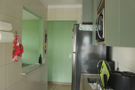 Apartamento à venda com 45m², 2 quartos e 1 vagaCozinha e lavanderia