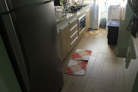 Apartamento à venda com 45m², 2 quartos e 1 vagaCozinha e lavanderia