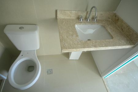 Apartamento à venda com 61m², 2 quartos e 1 vagaBanheiro Social 