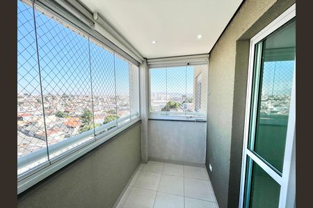Varanda da Sala de apartamento para alugar com 2 quartos, 55m² em Vila Nova Cachoeirinha, São Paulo