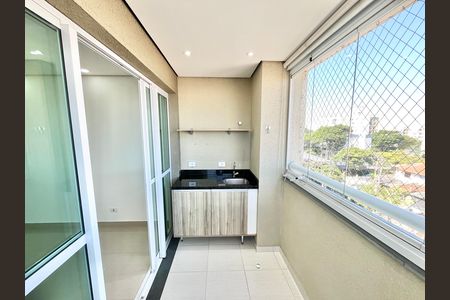 Varanda da Sala de apartamento para alugar com 2 quartos, 55m² em Vila Nova Cachoeirinha, São Paulo