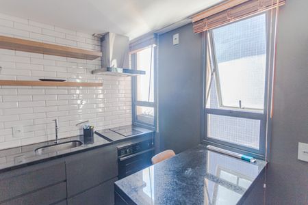 Cozinha de apartamento à venda com 1 quarto, 50m² em Funcionários, Belo Horizonte
