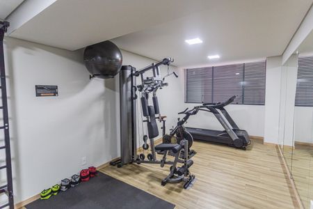 Apartamento à venda com 50m², 1 quarto e 2 vagas Apartamento à venda com 50m², 1 quarto e 2 vagasÁrea comum - Academia