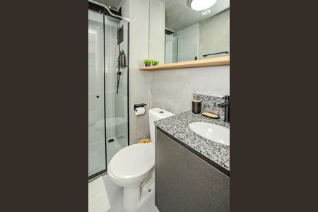 Apartamento à venda com 25m², 1 quarto e sem vaga Apartamento à venda com 25m², 1 quarto e sem vagaBanheiro