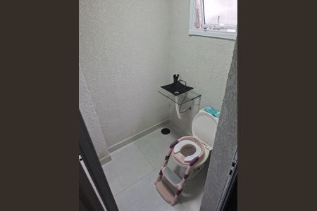 Banheiro de apartamento para alugar com 2 quartos, 81m² em Cidade São Jorge, Santo André