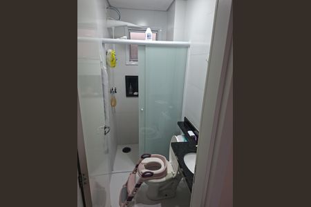 Banheiro de apartamento para alugar com 2 quartos, 81m² em Cidade São Jorge, Santo André