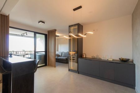 Sala  de apartamento para alugar com 2 quartos, 71m² em Parque Campolim, Sorocaba