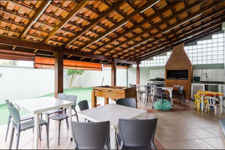 Casa de condomínio à venda com 90m², 2 quartos e 2 vagas Casa de condomínio à venda com 90m², 2 quartos e 2 vagasÁrea comum - Churrasqueira