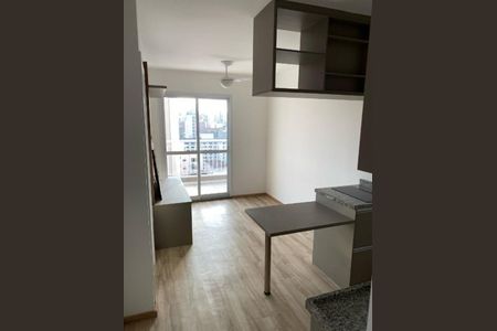 Sala de apartamento à venda com 1 quarto, 40m² em Vila Buarque, São Paulo