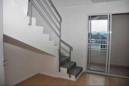 Apartamento à venda com 62m², 1 quarto e sem vaga Apartamento à venda com 62m², 1 quarto e sem vagaDetalhe - Sala e Cozinha