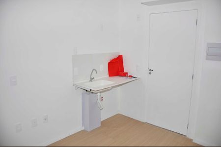 Apartamento à venda com 62m², 1 quarto e sem vaga Apartamento à venda com 62m², 1 quarto e sem vagaDetalhe - Sala e Cozinha