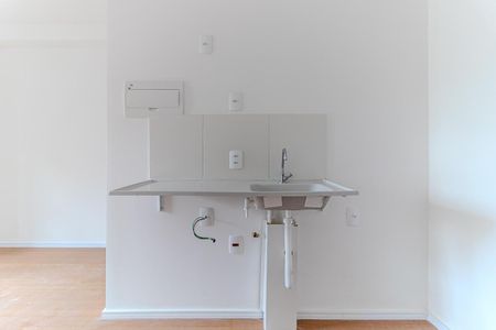 Studio à venda com 20m², 1 quarto e sem vagaCozinha