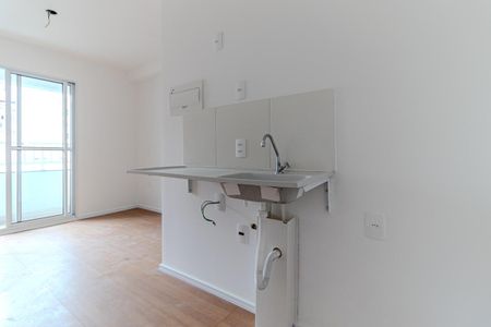 Studio à venda com 20m², 1 quarto e sem vagaCozinha