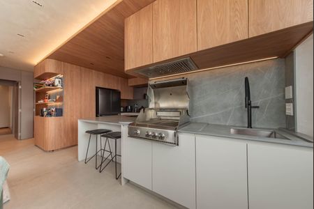 Sala de apartamento à venda com 2 quartos, 90m² em Brooklin, São Paulo