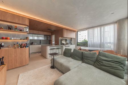 Apartamento para alugar com 90m², 2 quartos e 2 vagasSala