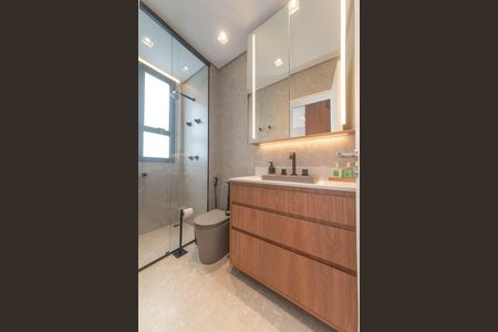 Apartamento para alugar com 90m², 2 quartos e 2 vagasBanheiro da Suíte 1
