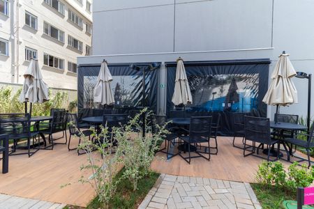 Apartamento para alugar com 28m², 1 quarto e sem vaga Apartamento para alugar com 28m², 1 quarto e sem vagaÁrea comum - Churrasqueira