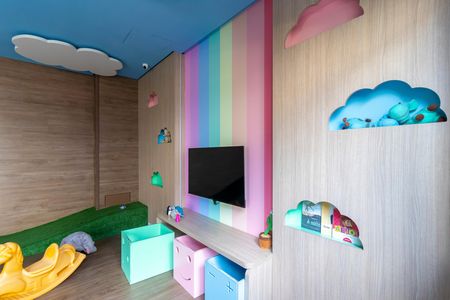 Apartamento para alugar com 28m², 1 quarto e sem vaga Apartamento para alugar com 28m², 1 quarto e sem vagaÁrea comum - Brinquedoteca