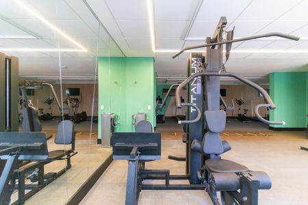 Apartamento para alugar com 28m², 1 quarto e sem vaga Apartamento para alugar com 28m², 1 quarto e sem vagaÁrea comum - Academia