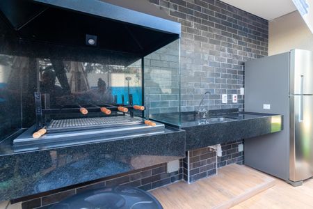 Apartamento para alugar com 28m², 1 quarto e sem vaga Apartamento para alugar com 28m², 1 quarto e sem vagaÁrea comum - Churrasqueira