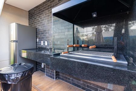 Apartamento para alugar com 28m², 1 quarto e sem vaga Apartamento para alugar com 28m², 1 quarto e sem vagaÁrea comum - Churrasqueira