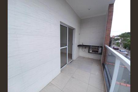 Varanda da Sala de casa para alugar com 2 quartos, 80m² em Parque Bitaru, São Vicente