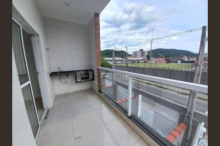 Varanda da Sala de casa para alugar com 2 quartos, 80m² em Parque Bitaru, São Vicente