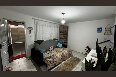 Sala de casa à venda com 2 quartos, 70m² em Vila Homero Thon, Santo André