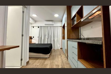 Studio à venda com 25m², 1 quarto e sem vaga